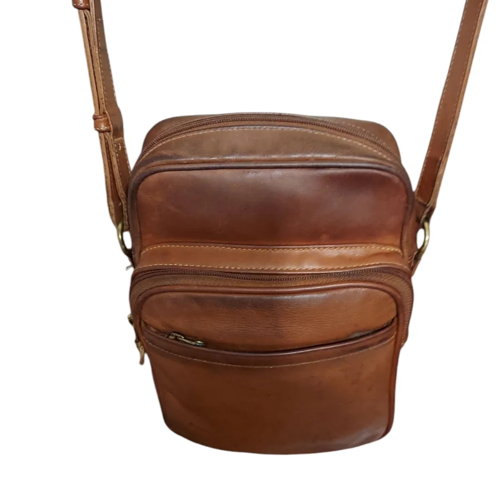 Coach Vintage Distressed Leather International Travel Bag Unisex No 0511 - Picture 9 of 13